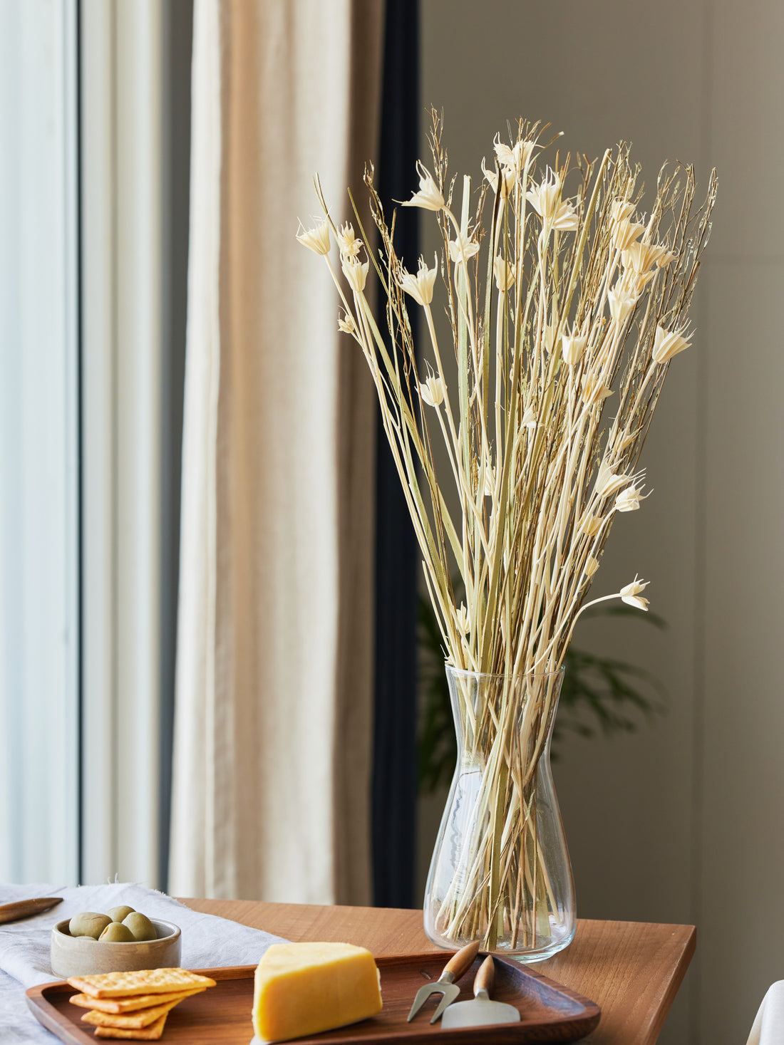 Nigella Flower Bunch in vase