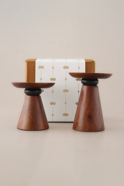 Perisi Candle Holder, Set of 2