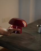 Rechargeable Table Lamp, Tomato Red