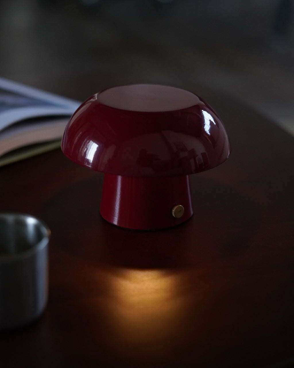 Rechargeable Table Lamp, Tomato Red
