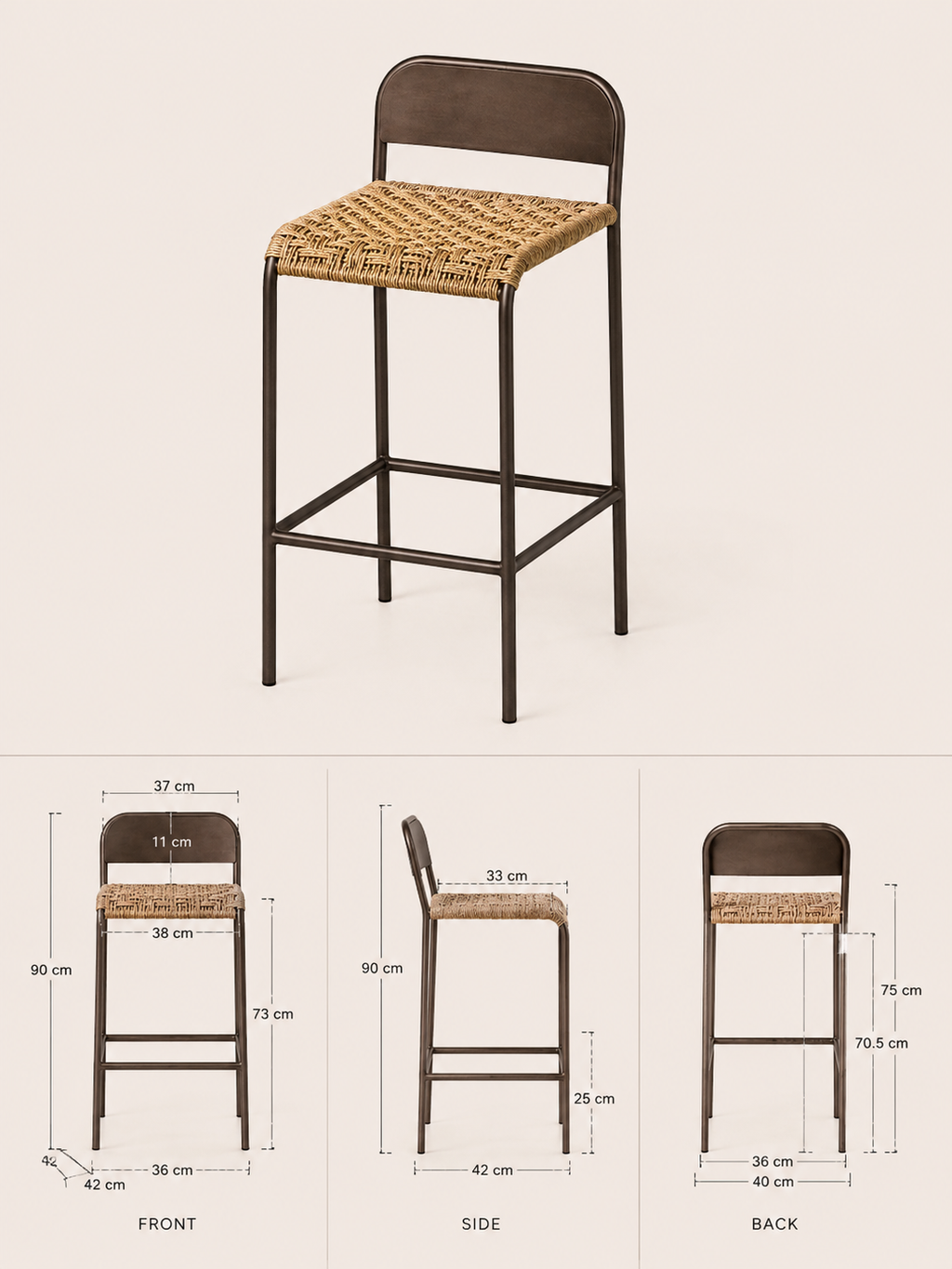 Riti Bar Stool