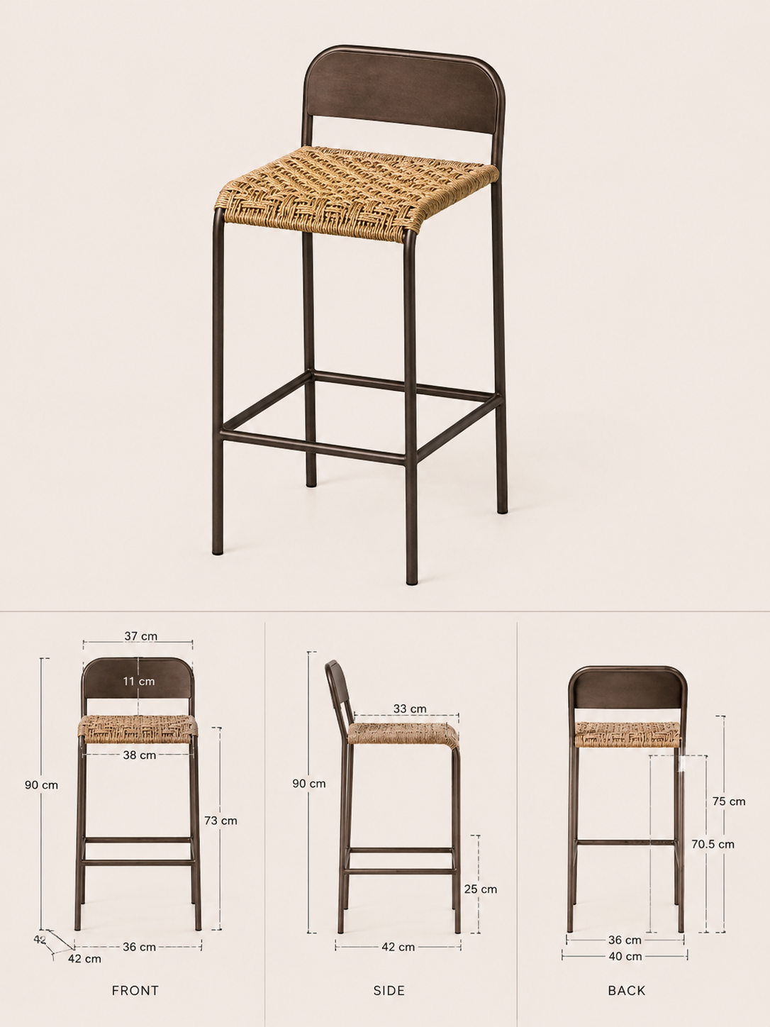 Riti Bar Stool