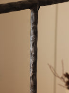 Floor lamp stand with carved texture