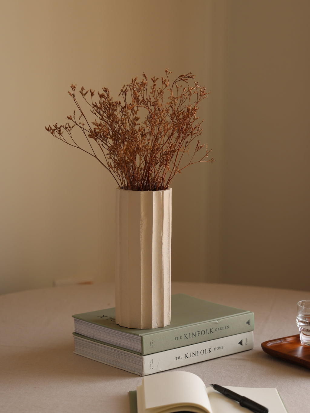 Vases for living room decor.