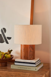 Solid wood table lamps for living room
