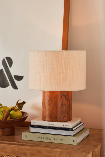 Solid wood table lamps for living room