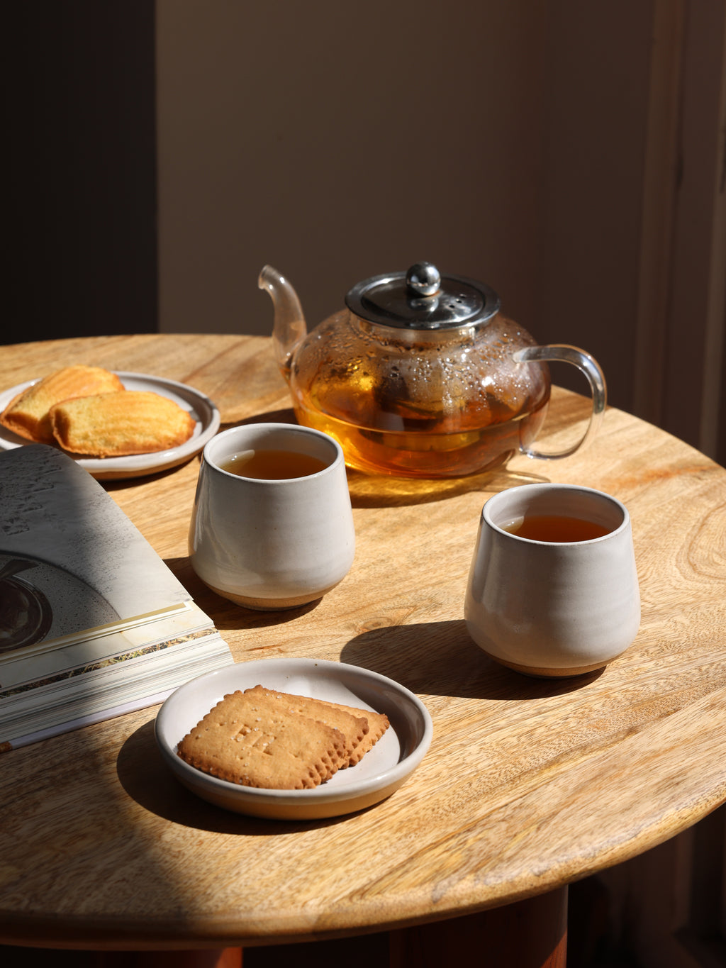 Snowdrop Yunomi Cups, without handle