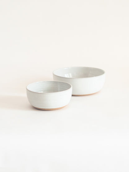 Snowdrop White Serving bowls