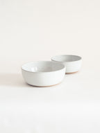 Snowdrop Serving bowls with Large in front