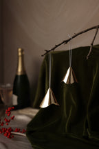 Tall Cut Flower Ornaments, Set of 2 