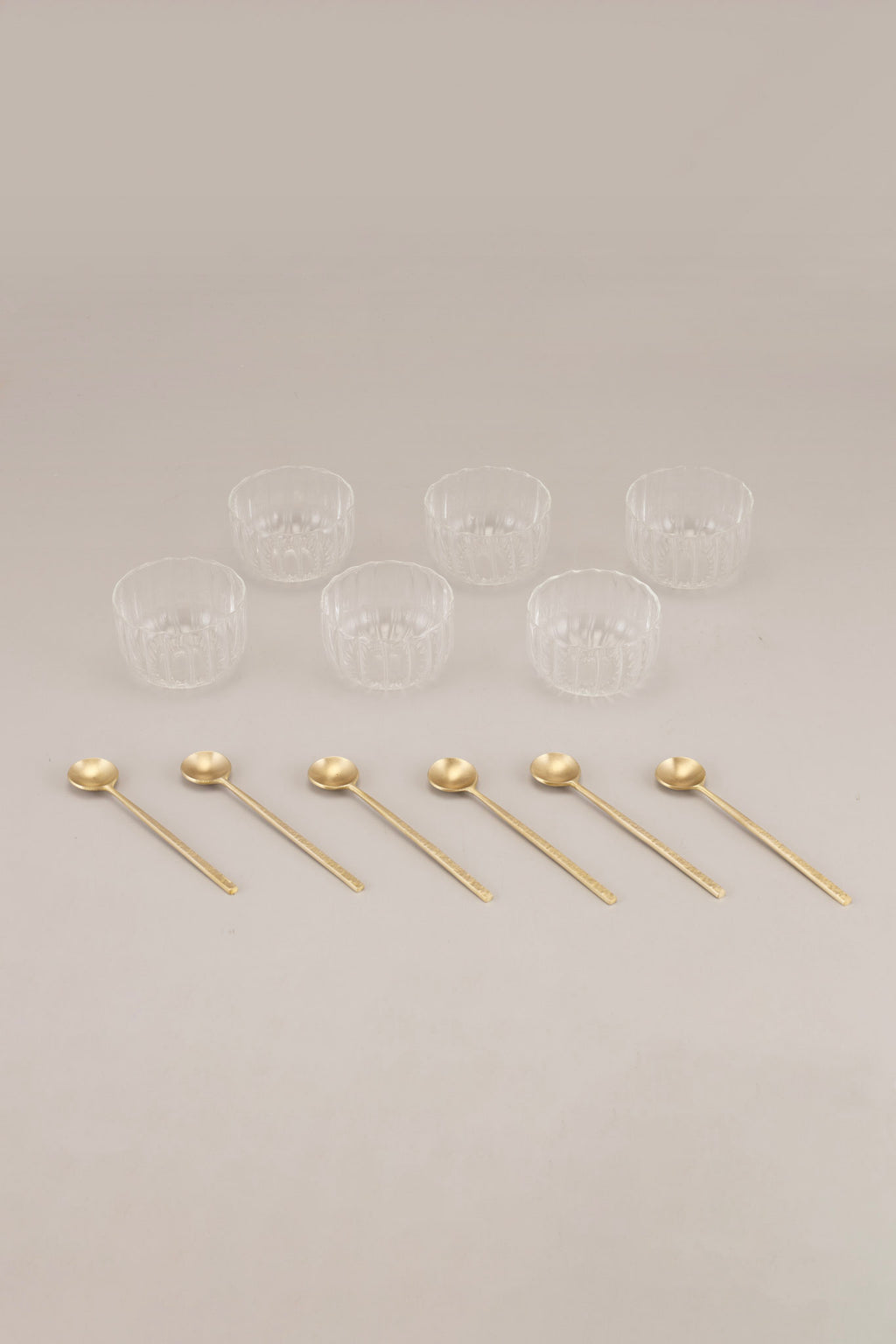 The Dessert Affair Gift Box, Set of 6 bowls & spoons