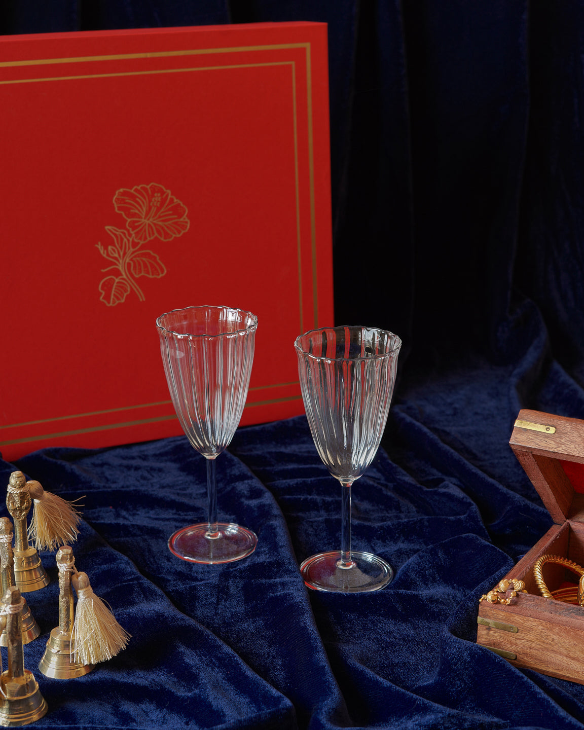 The First Toast Flutes