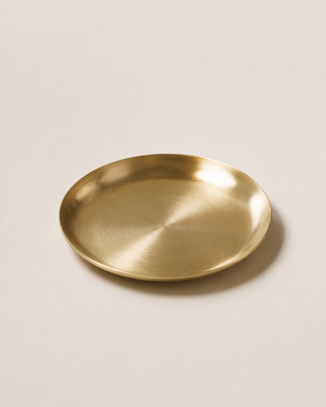 Turtle Brass Snack Plate, Set of 2