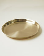 Turtle Brass Dinner Plate, Set of 2