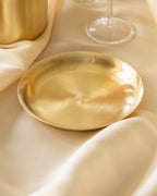 Turtle Brass Side Plate, Set of 2