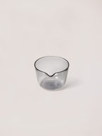 Glass milk pourer