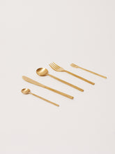 Wabi Brass Organic Cutlery Set 