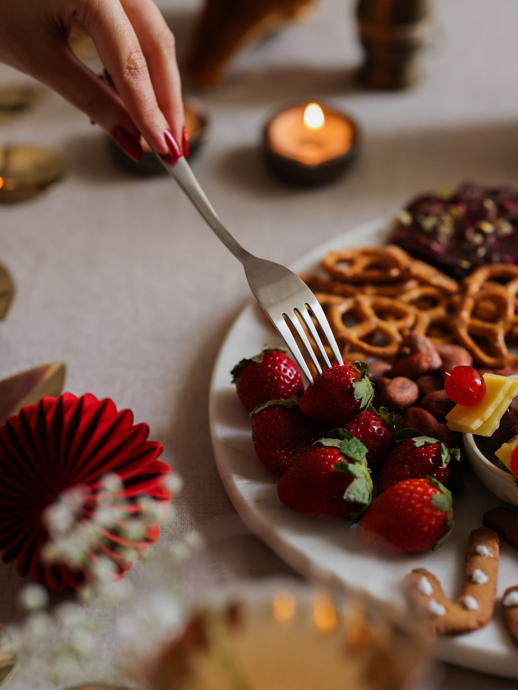 Willow high quality stainless steel dessert fork by Fleck