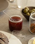 Klar Storage Borosilicate Glass Jars, Set of 6