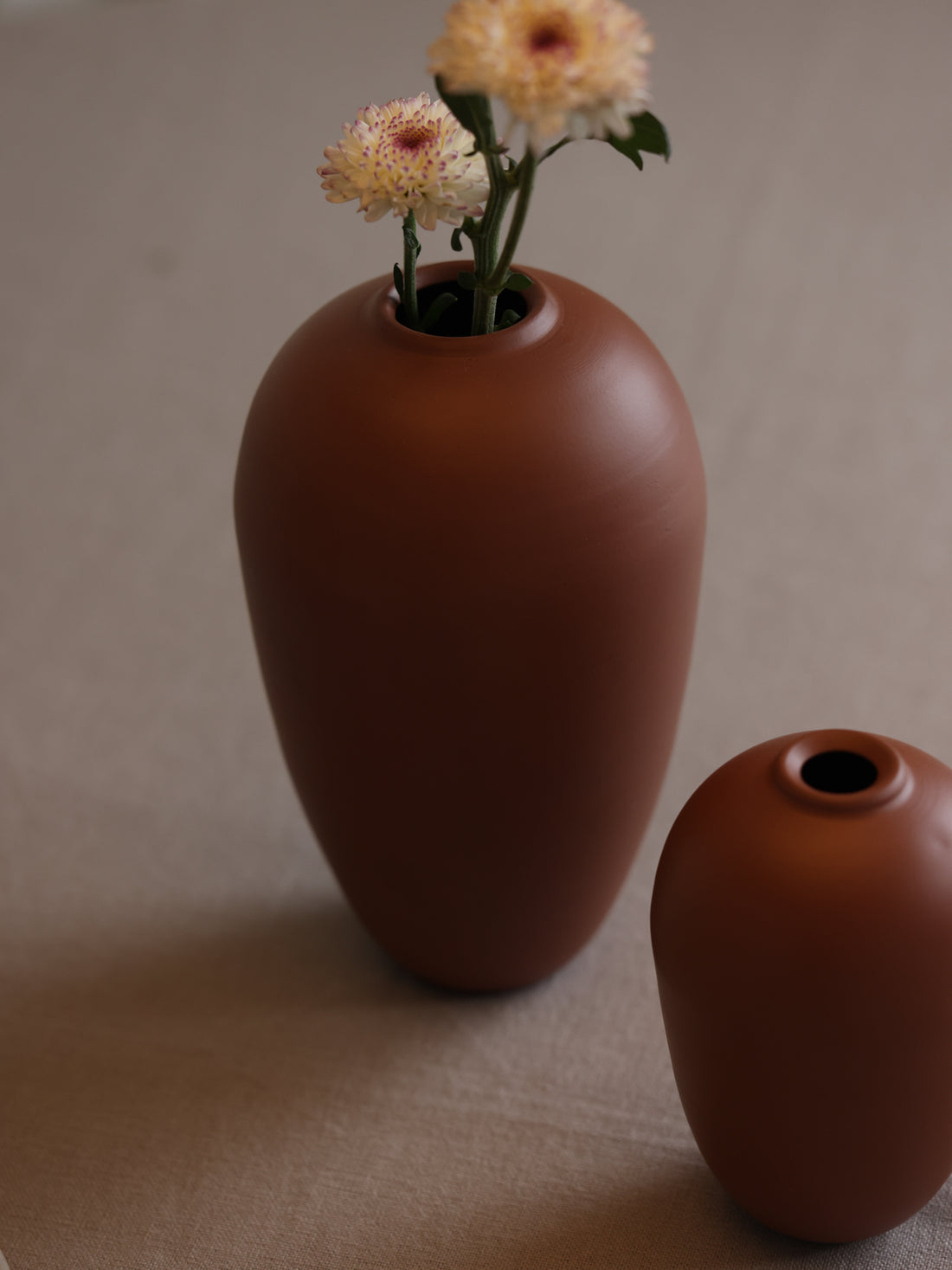 Bud vases, Terracotta