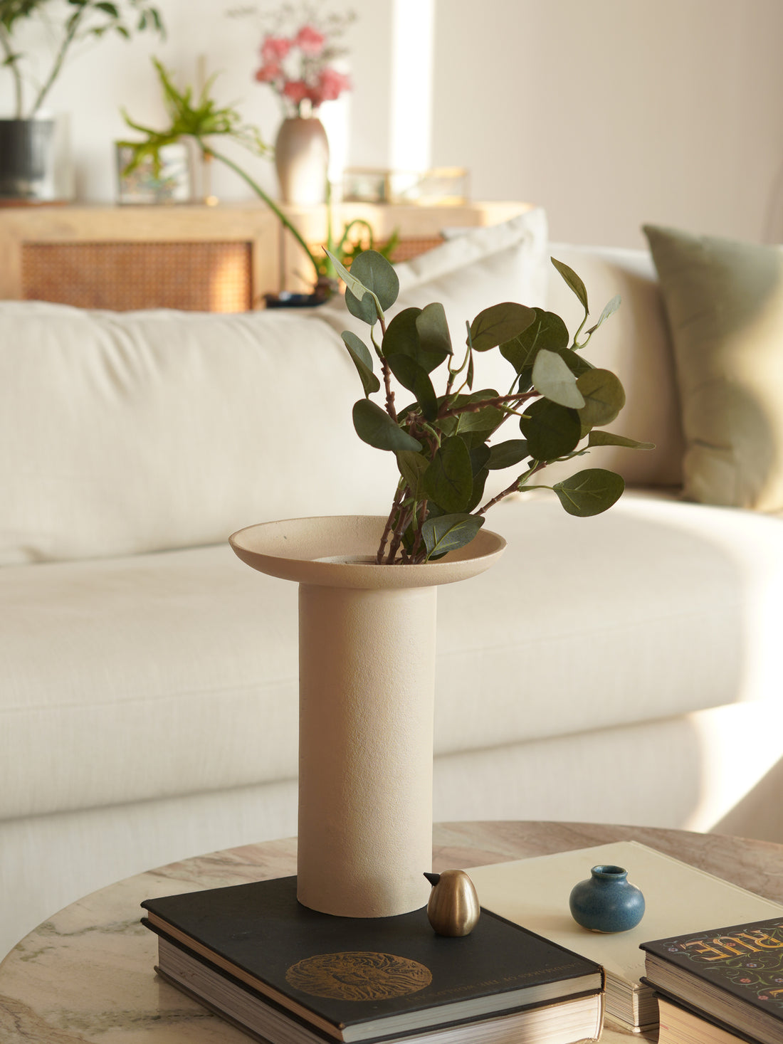 Cinnabari Vase, Tall