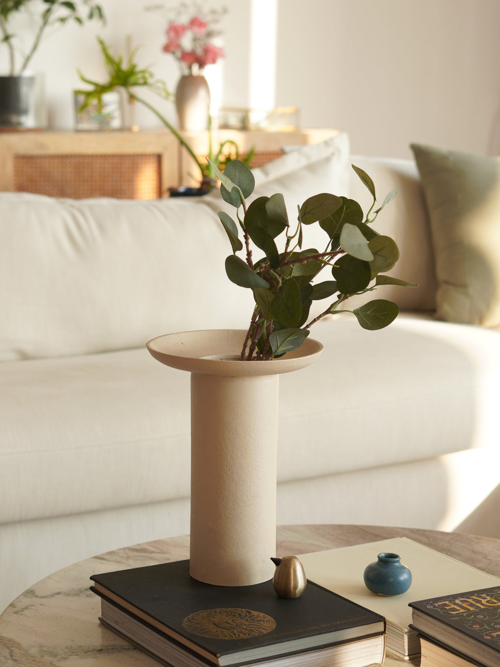 Cinnabari Vase, Tall