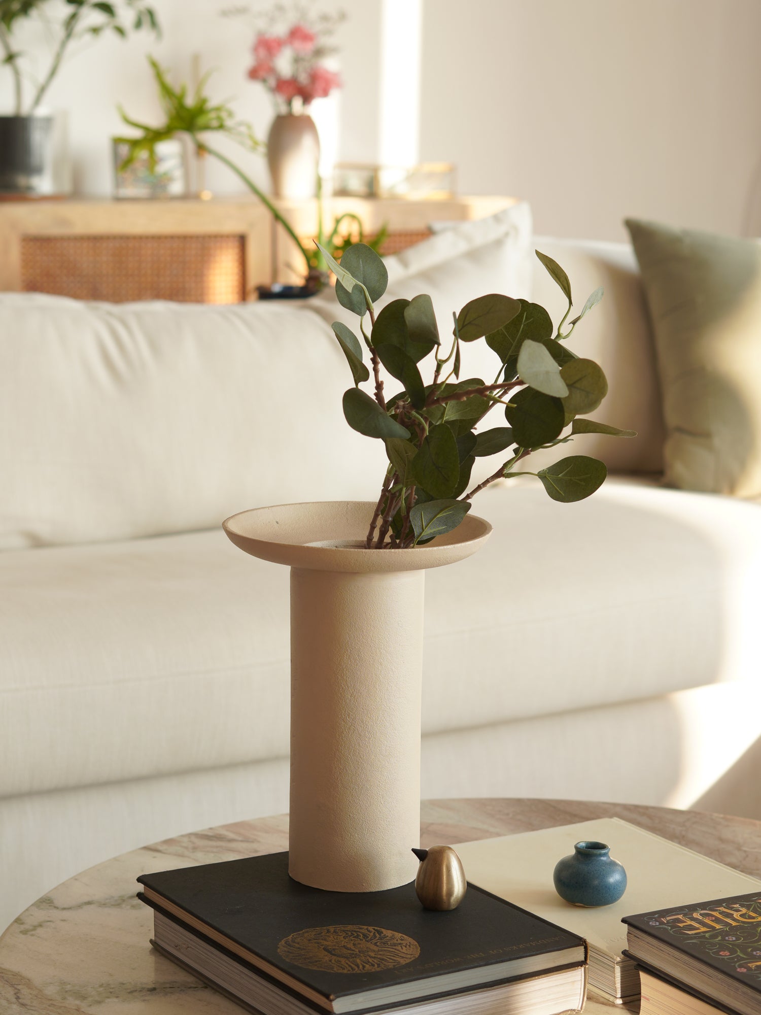 Cinnabari Vase, Tall