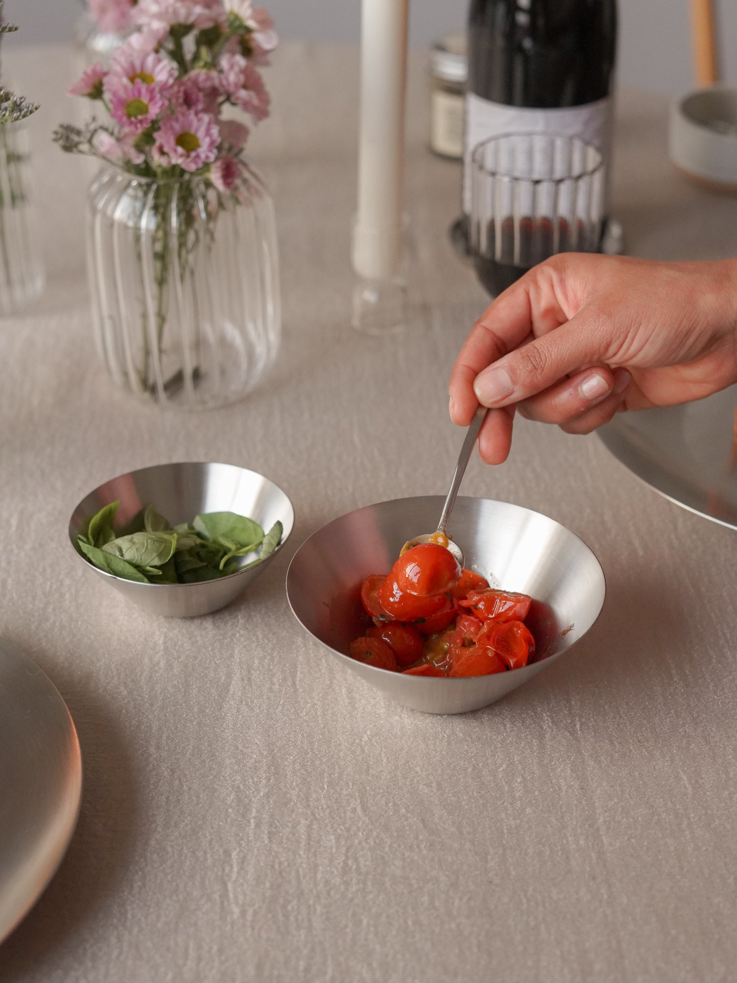 Fuji Stainless Steel Bowls, Set of 2