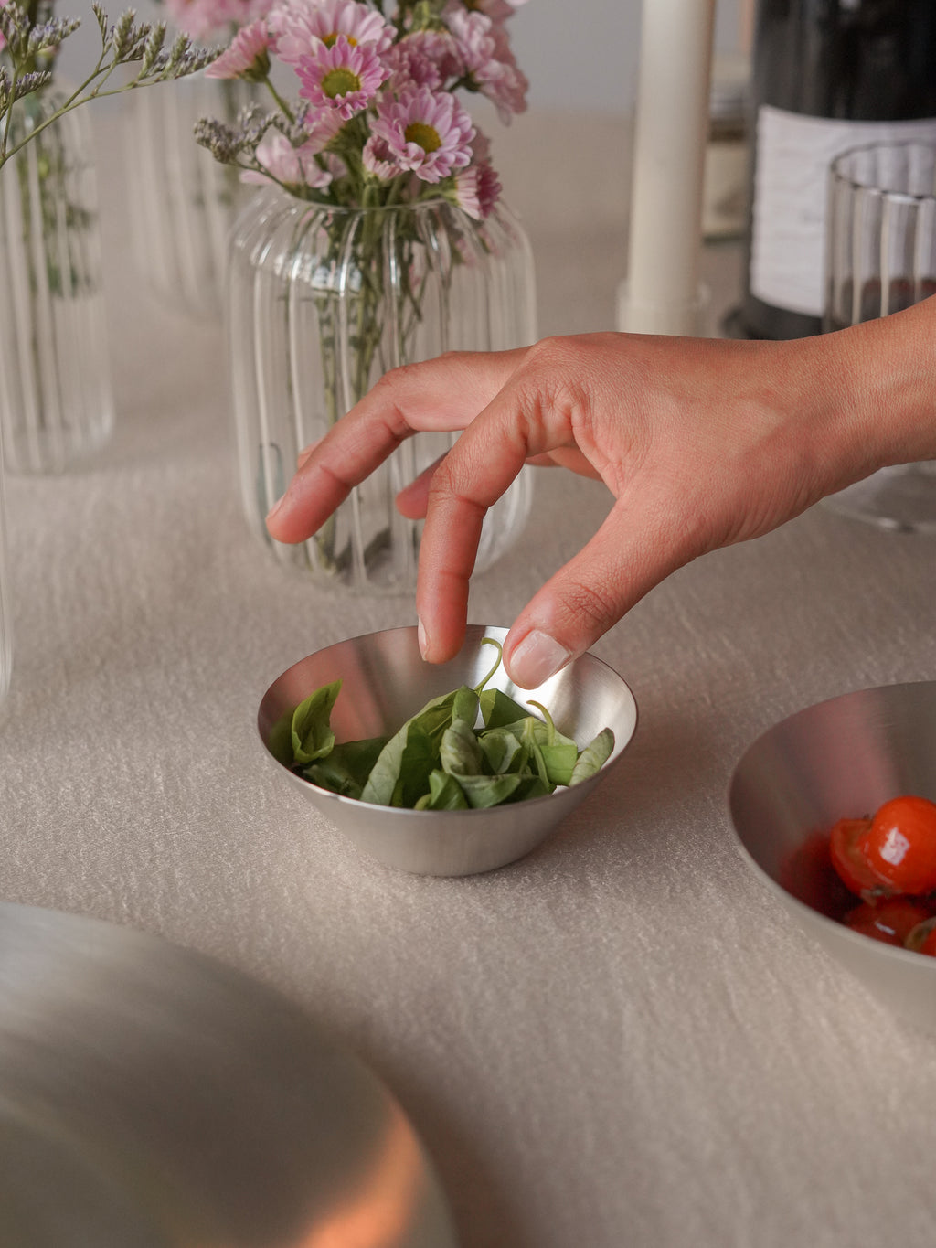 Fuji Stainless Steel Bowls, Set of 2