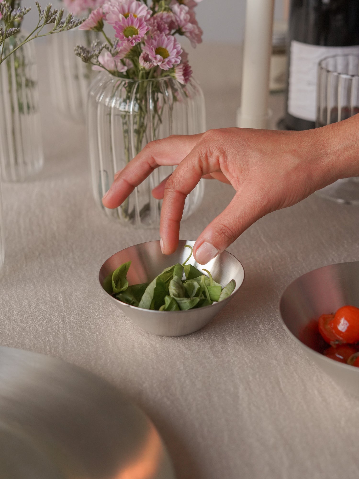 Fuji Stainless Steel Bowls, Set of 2