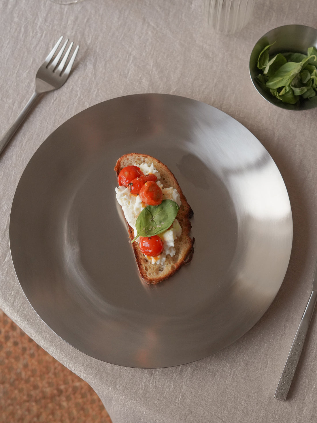 Fuji Steel Dinner Plate, Set of 2