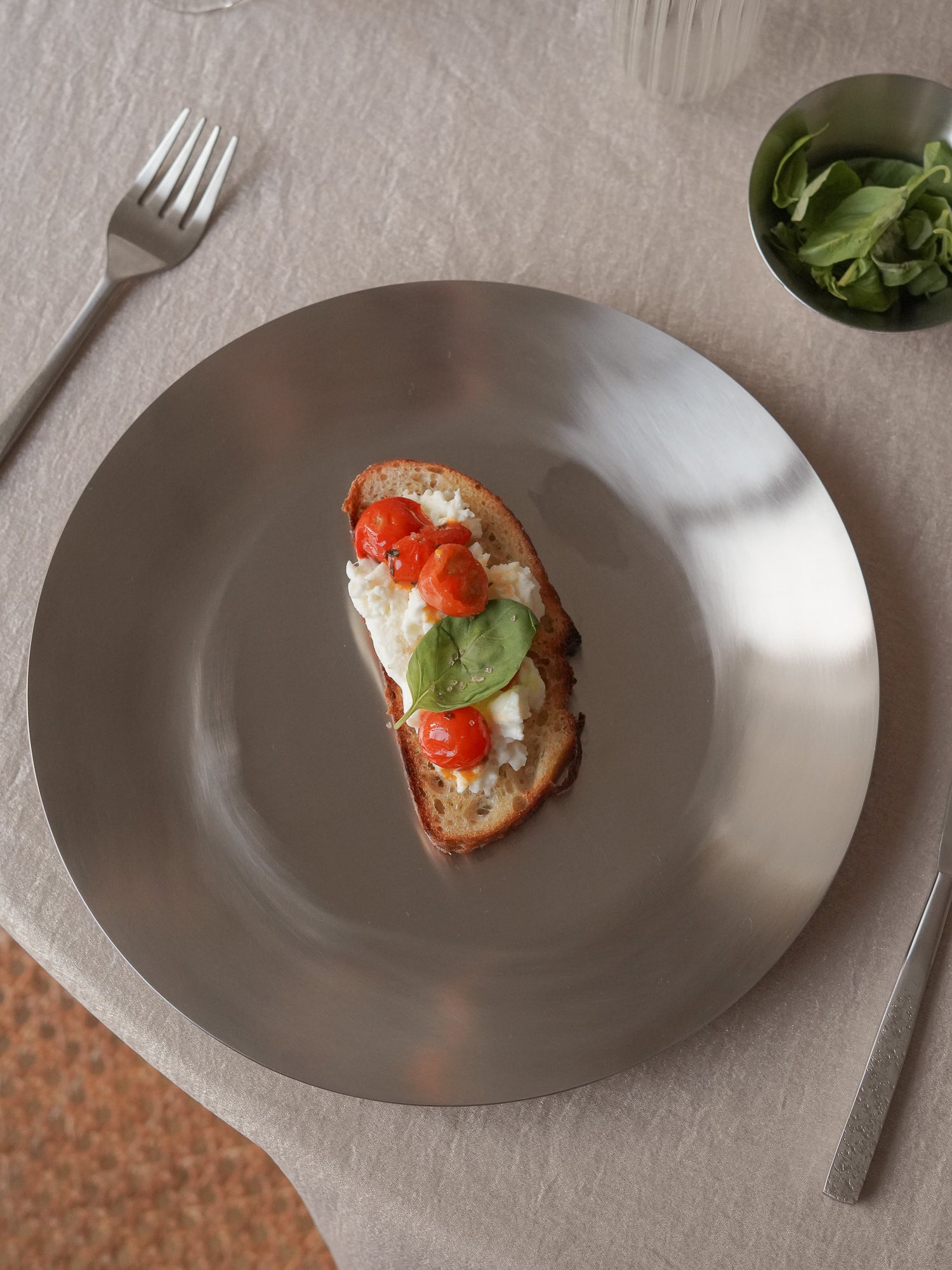 Fuji Steel Dinner Plate, Set of 2