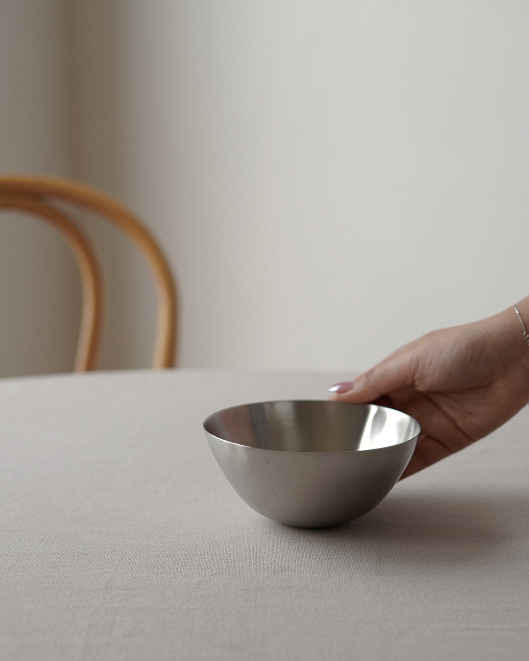 Fuji Stainless Steel Bowls, Set of 2