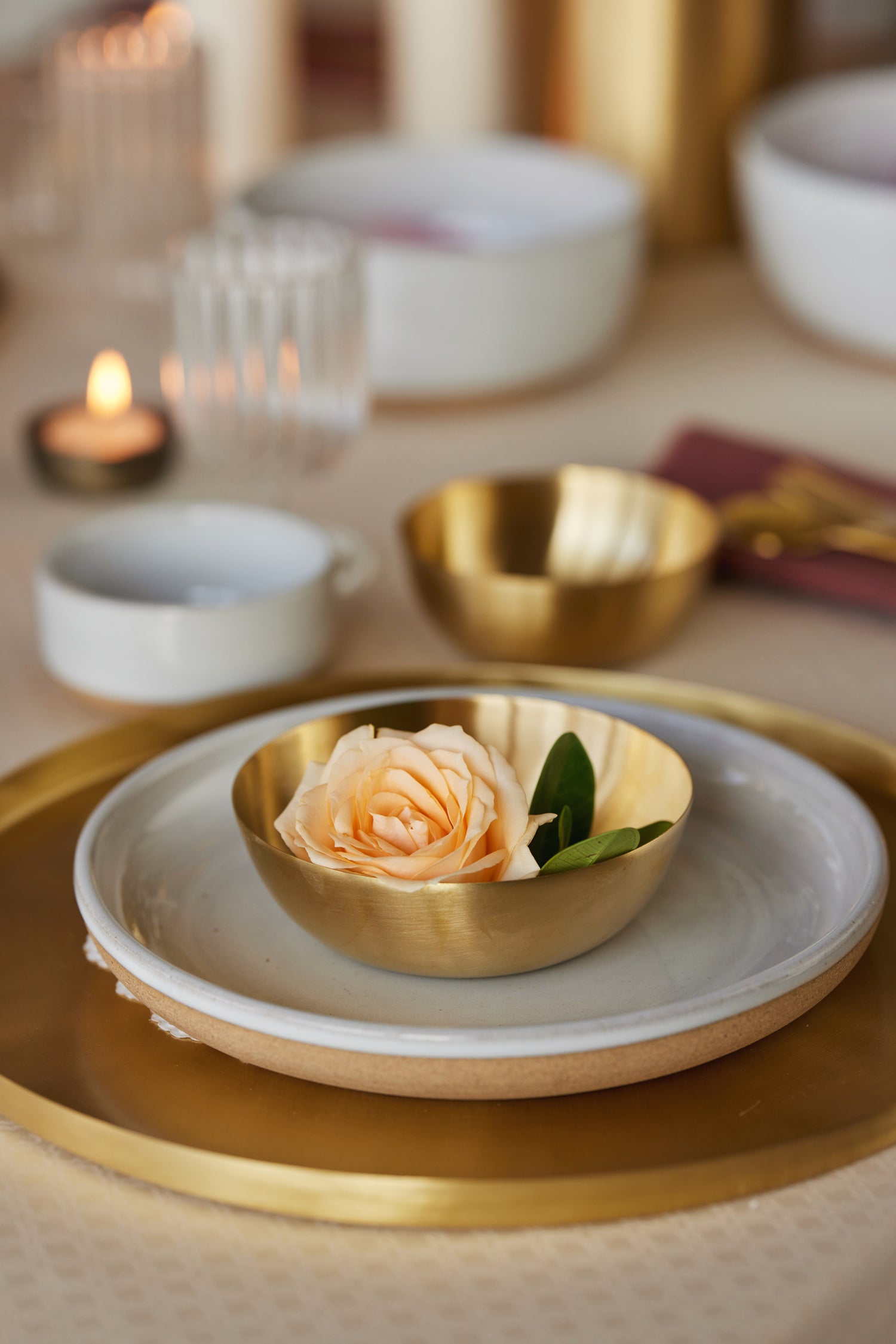 Heirloom Brass Bowls, Set of 3