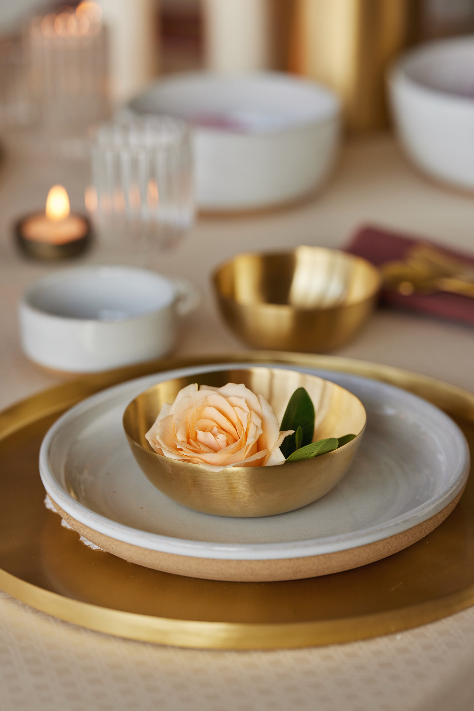 Heirloom Brass Bowls, Set of 3