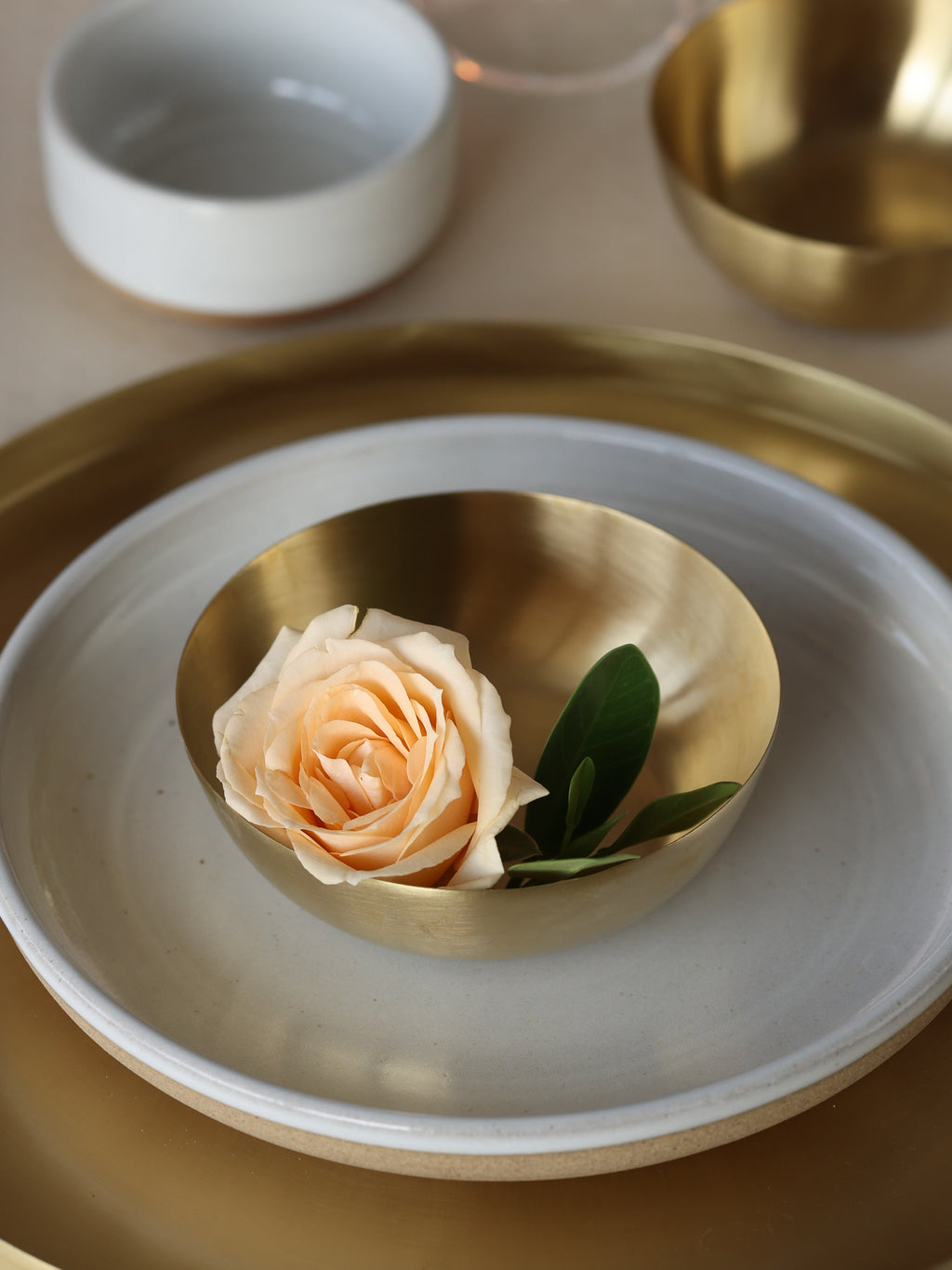 heirloom brass small bowl