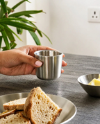 Fuji Stainless Steel Espresso Cup, Set of 2