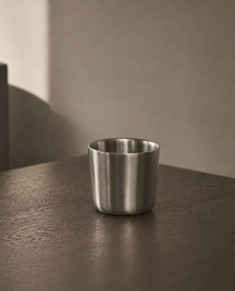 Fuji Stainless Steel Espresso Cup, Set of 2