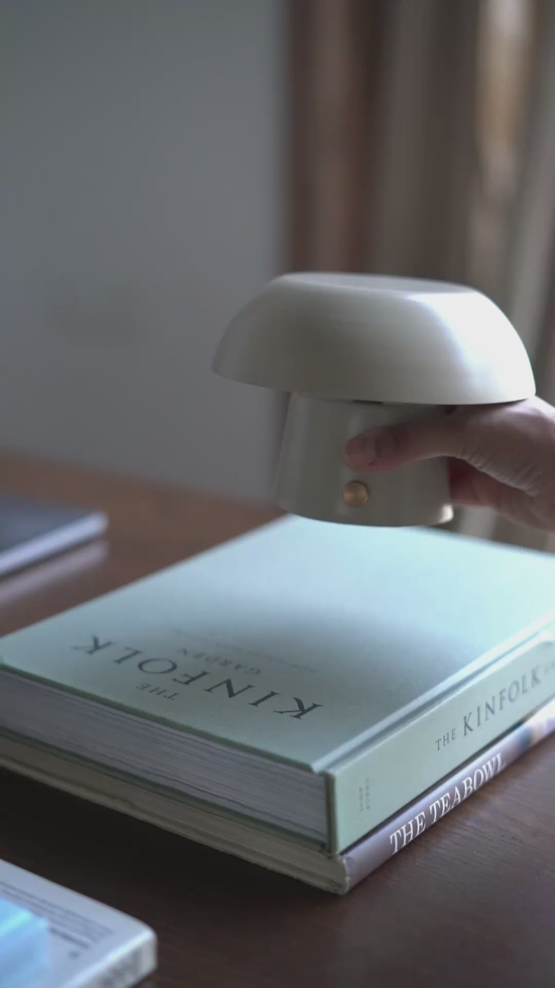 Rechargeable Table Lamp, Grandma Beige