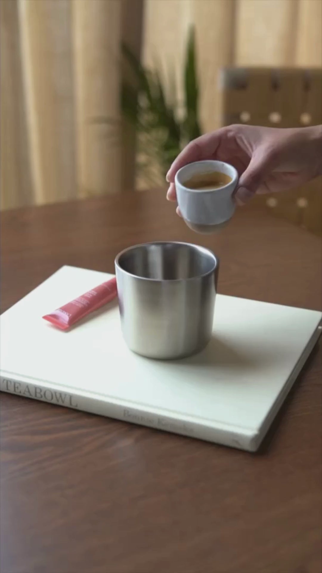 Fuji Stainless Steel Latte Cup Set