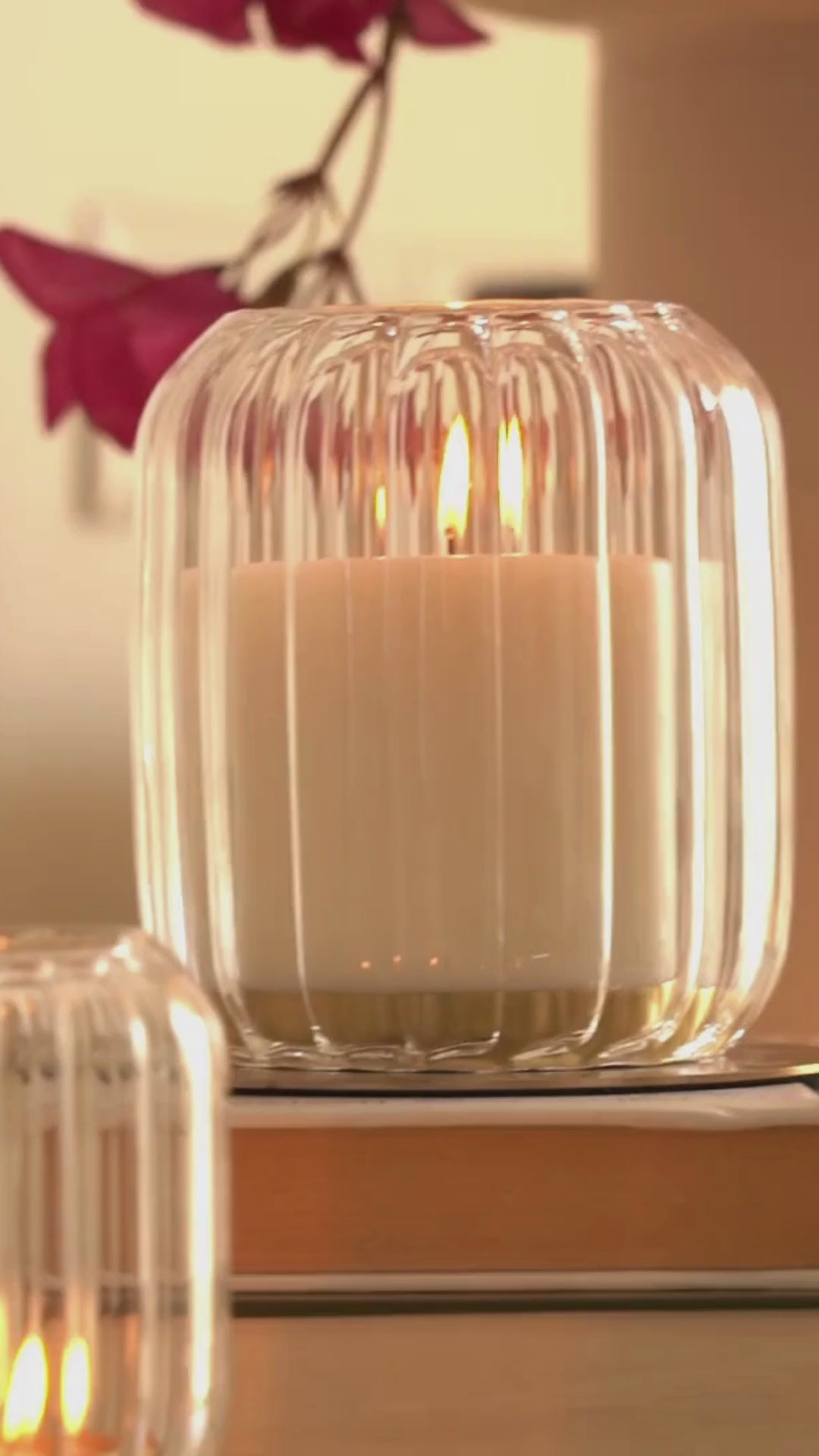 Kira Glass Lantern, Large