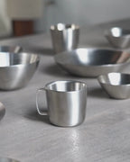 Fuji Stainless Steel Espresso Cup, Set of 2