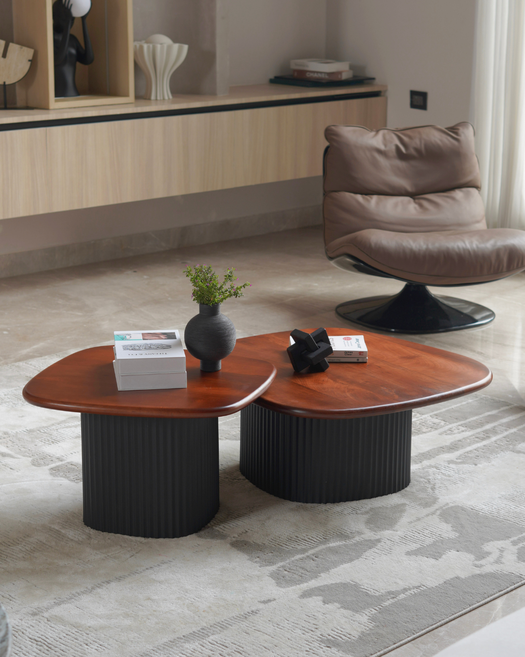 Origami Coffee Quad Table, Large