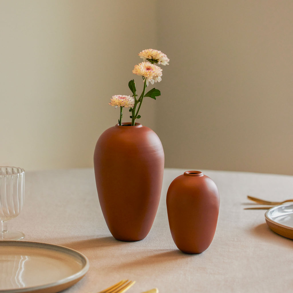 Bud Vases, Ivory