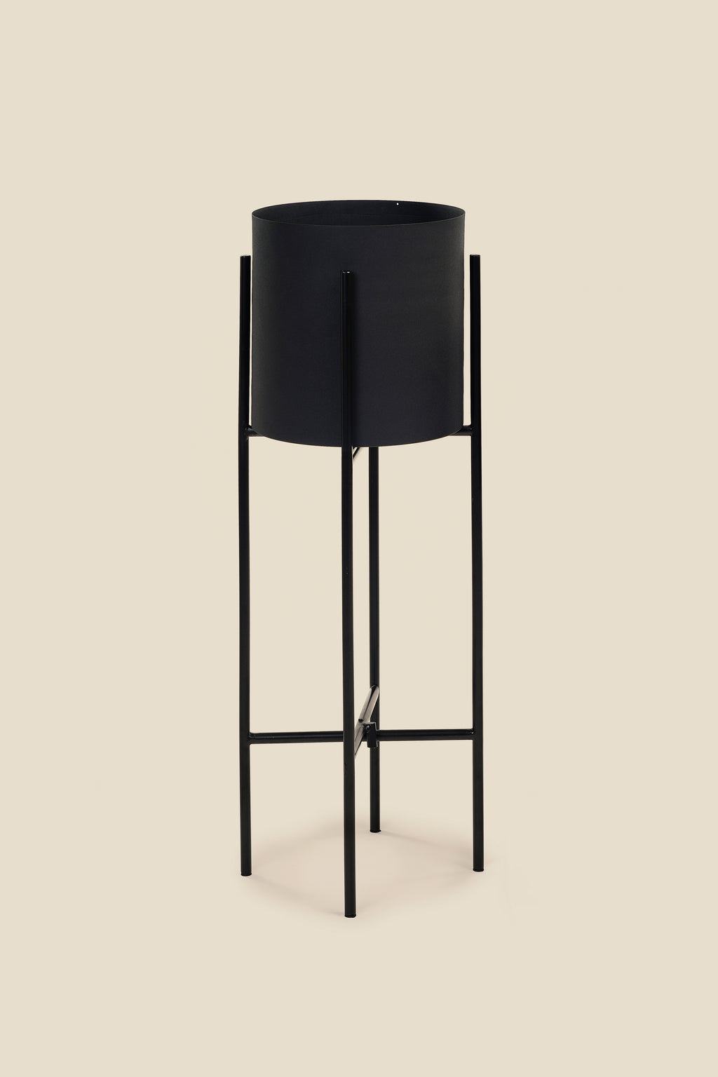 Black Dust Floor Indoor Planters - Fleck
