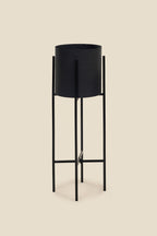 Black Dust Floor Indoor Planters - Fleck