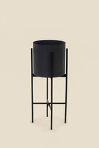 Black Dust Floor Indoor Planters - Fleck