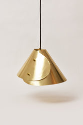 Brass hanging lights for living room corner