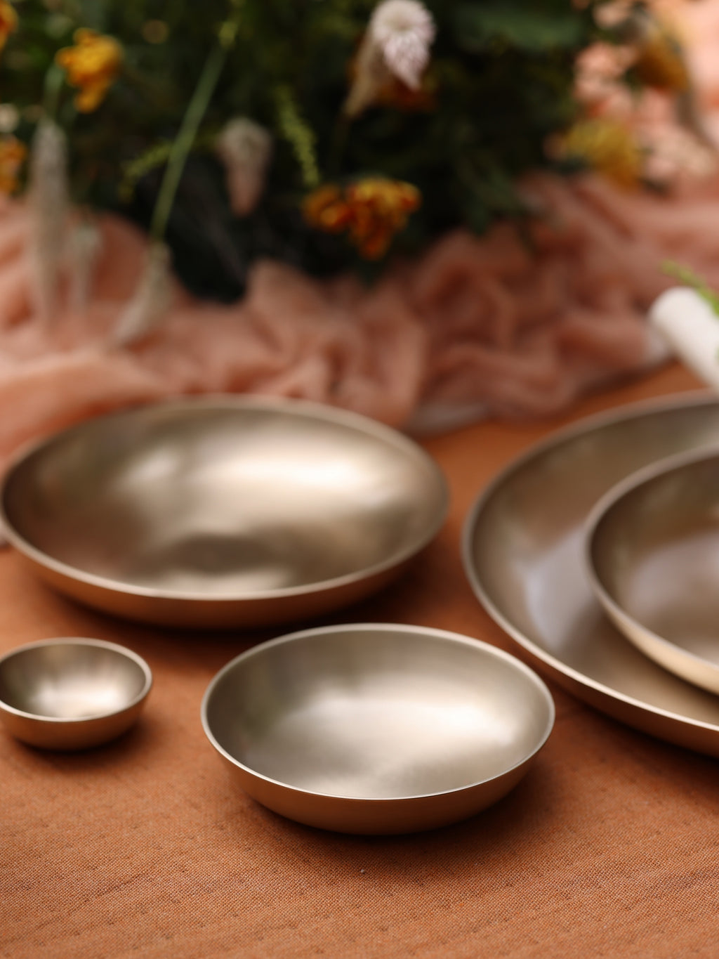 Bronze Shallow Bowl, 4 inch