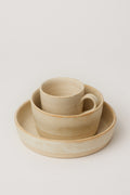 Cream Ceramic breakfast set of 3